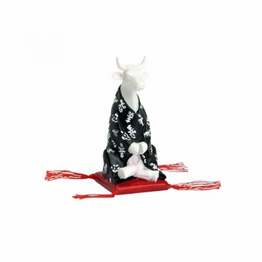 CowParade - Meditating Cow, Small